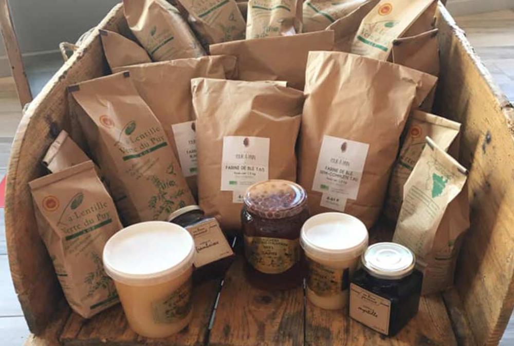 produits AOC à Chaspuzac