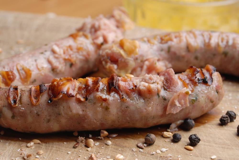 Chipolatas au bleu